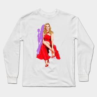 Reese Witherspoon - An illustration by Paul Cemmick Long Sleeve T-Shirt